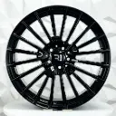RIN 20X9.5 5-112 R1 SPORT M075 GLOSS BLACK ET38 CB66.6